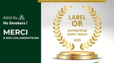 Wafa IMA Assistance reçoit le label OR Entreprise sans tabac 2025